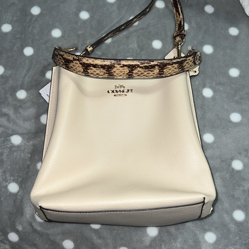 Coach Cream Crossbody Bag - Picture 6 of 10